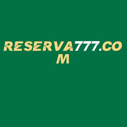 Logo da RESERVA777